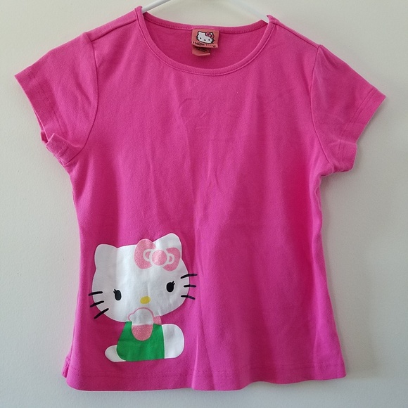 Hello Kitty Other - Hello Kitty girls pink top medium